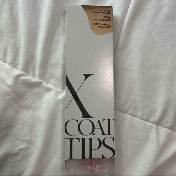 BTArtBox Nails X-Coat Tips Pink French Manicure Short Square - Picture 2 of 9